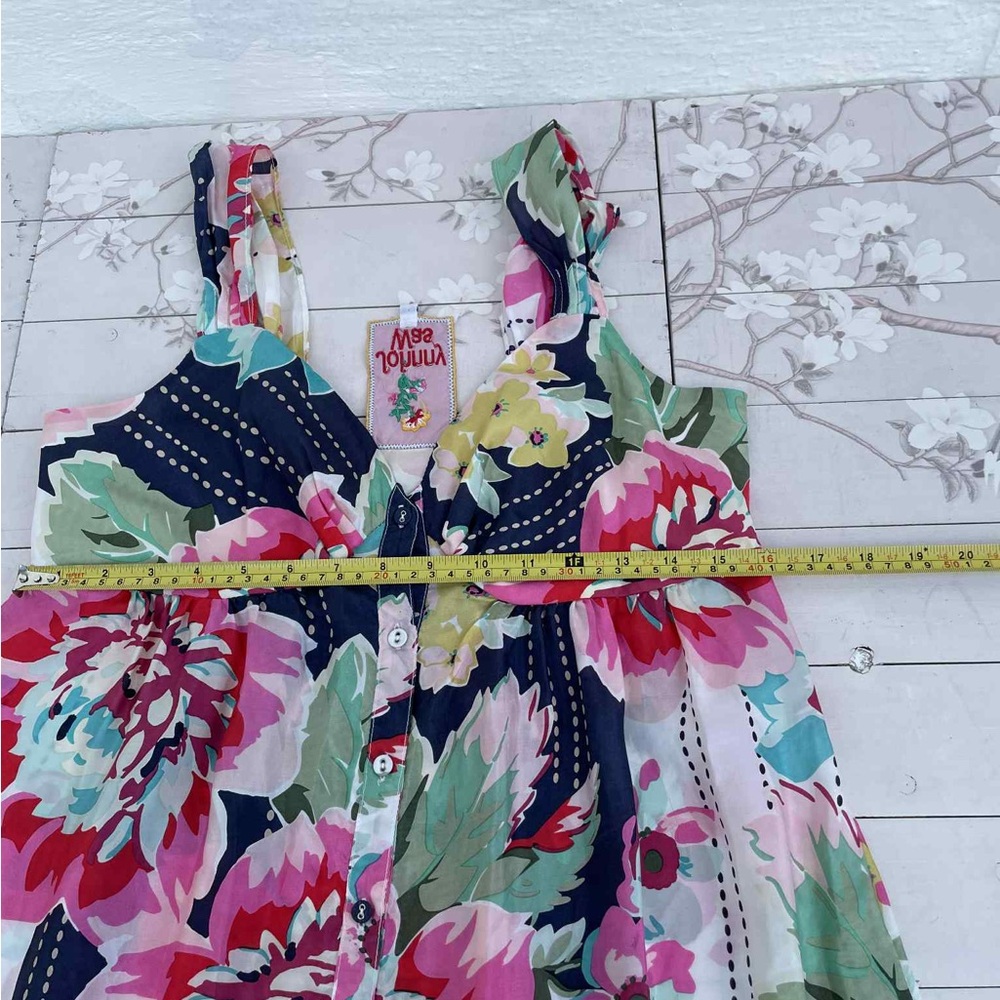 Johnny Was Multicolor Floral Maxi Dress - Picture 4 of 14